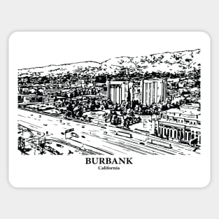 Burbank - California Sticker